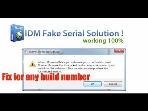 of idm with crack and serial number